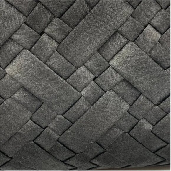 Casa di Borse Frame Black Basketweave Clutch/Shoulder Evening Bag - Picture 7 of 8